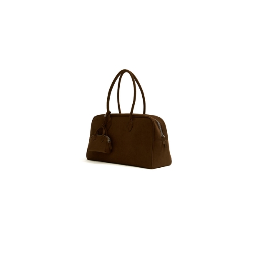 NOIRNINE Suede Hug Bag #Brown