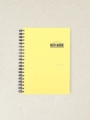 DAISO Large capacity wired notebook (B5/170 sheets/twin ring)