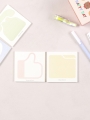 DAISO Office_Sticky Note (80*80mm/2 types*35 sheets)