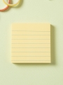 DAISO Memotech Wired Sticky Note (76*76mm/120 sheets)Yellow