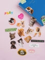 DAISO Pet Piece Stickers (20 Pieces)