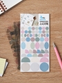 DAISO Shape stickers (4 sheets)