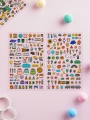 DAISO Daily Mini Deco Stickers (4 sheets) DAISO Daily Mini Deco Stickers (4 sheets)