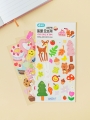 DAISO Animal stuff stickers (4 sheets)