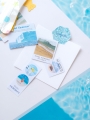 DAISO Cool Summer Piece Sticker Pack Set (30 sheets)