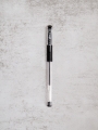 DAISO Black cap gel pen (0.5mm/4 pieces)