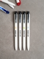 DAISO Anicary Simple Ballpoint Pen (0.5mm/Black) 4 pcs