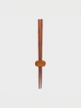DAISO Oak Chopsticks & Rest Set