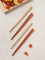 DAISO Oak Chopsticks Set (4-piece set)