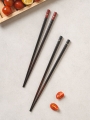 DAISO Oak Color Point Chopsticks (2-piece set)