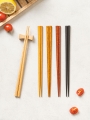 DAISO Premium quality wooden chopsticks (set of 5)