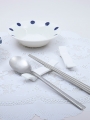DAISO White Porcelain Spoon Rest (2P/SET) DAISO White Porcelain Spoon Rest (2P/SET)