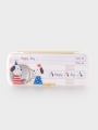 DAISO Character Chopsticks Spoon Spoon Holder Set