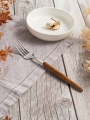 DAISO Wooden handle fork (21cm)