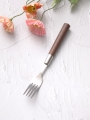 DAISO Darkwood Pattern Fork