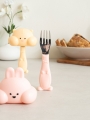 DAISO Chubby Buddy_Standing Character Fork