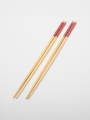 DAISO Carbonized Bamboo Fried Chopsticks 2beeSET