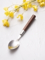 DAISO Darkwood Pattern Dessert Spoon DAISO Darkwood Pattern Dessert Spoon