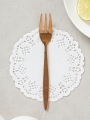 DAISO Rose Gold Titanium Dessert Fork