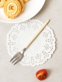 DAISO Matte Powder Handle Dessert Fork