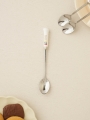DAISO Stainless Gold Flower Teaspoon (3P/SET)