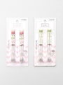 DAISO Garden Flower Stainless Steel Fork (4P/SET)