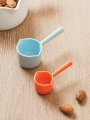 DAISO Milk Pan-shaped Measuring Spoon Color 2-piece Set DAISO Milk Pan-shaped Measuring Spoon Color 2-piece Set