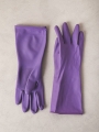 DAISO White Hand Beauty Rubber Gloves (Medium) (Purple) DAISO White Hand Beauty Rubber Gloves (Medium) (Purple)