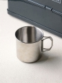 DAISO Camping Folding Stainless Steel Mug 500ml DAISO Camping Folding Stainless Steel Mug 500ml