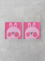 DAISO Anti-slip sticker 2P (animal)