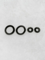 DAISO Spring rubber band (4P)
