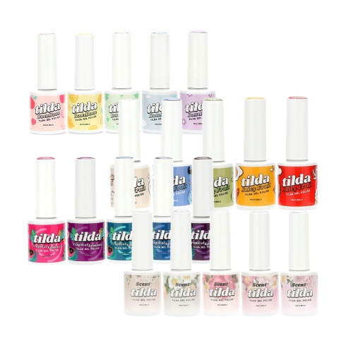 Tilda Color Gel Polish (T001~T055) 55 Colors