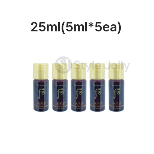 The Whoo Jinyulhyang Essential Revitalizing Balancer Sample mini 5ml * 5pcs