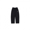 UNISEX Noir Embroidered Sweatpants [BLACK]