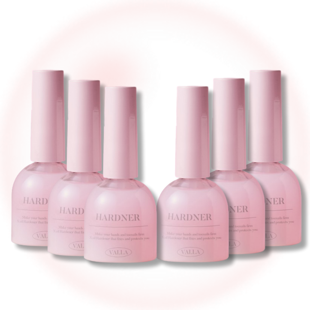 VALLA Recover Nail Hardener Pink 10 ml*6ea Reinforcement Quick Dry