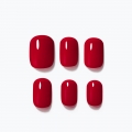 Dashing Diva Magic Press Red Pop (Regular Round) Nail Tip
