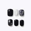 Dashing Diva Magic Press Dark Stella (Short Square) Nail Tip