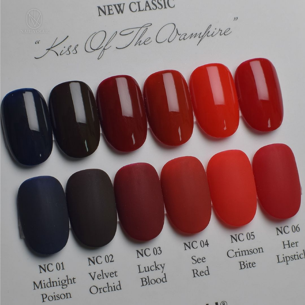 BEVLAH Kiss of the Vampire Color Gel 6-piece Set