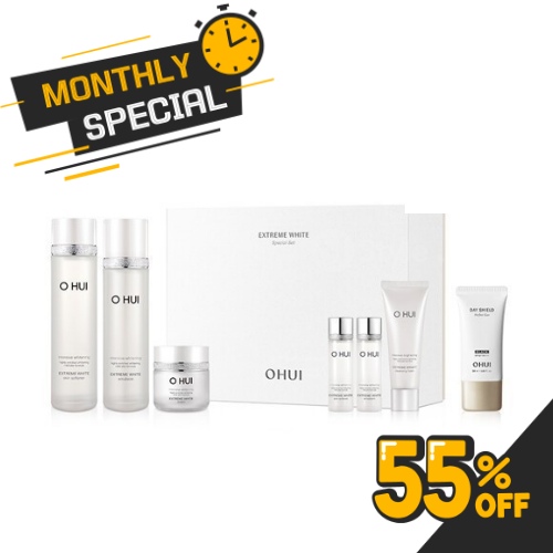 OHUI Extreme White Basic Skincare Trio Set