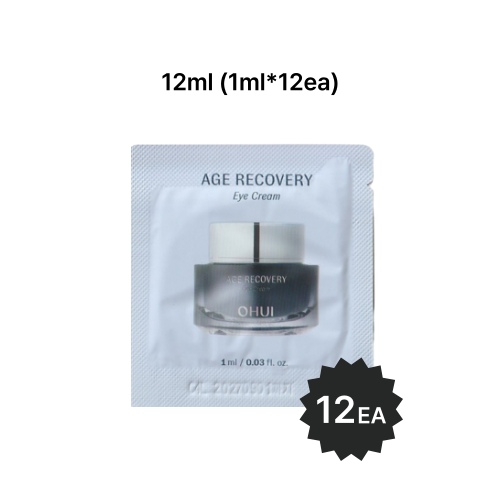 OHUI AGE RECOVERY Eye Cream Sample Sachet 1ml*12ea