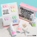 IZEMI Summer Memories Color Gel 6 Types + Art Glitter Gel 2 Types