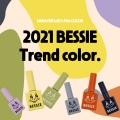 BESSIE Pantone S/S Color Gel 6 Colors Set