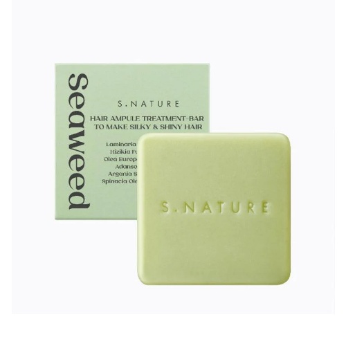 S.NATURE Seaweed Hair Ampoule Treatment Bar 80g