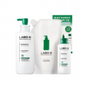 LABO-H Scalp Strengthening Clinic Shampoo Hair Loss Care 400ml + Refill 400ml + 180ml