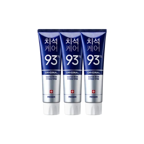 MEDIAN Dental IQ Tartar Care 93% Tooth Paste 120g*3ea