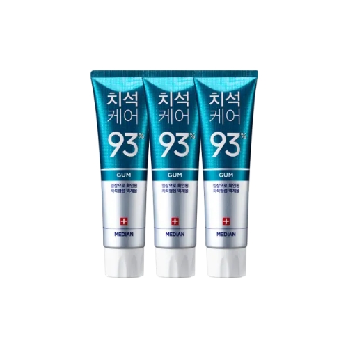 MEDIAN Dental IQ Tartar Care 93% Tooth Paste 120g*3ea