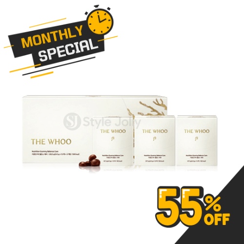 The History of Whoo Gongjin Gummy Balance Care 45 Supply