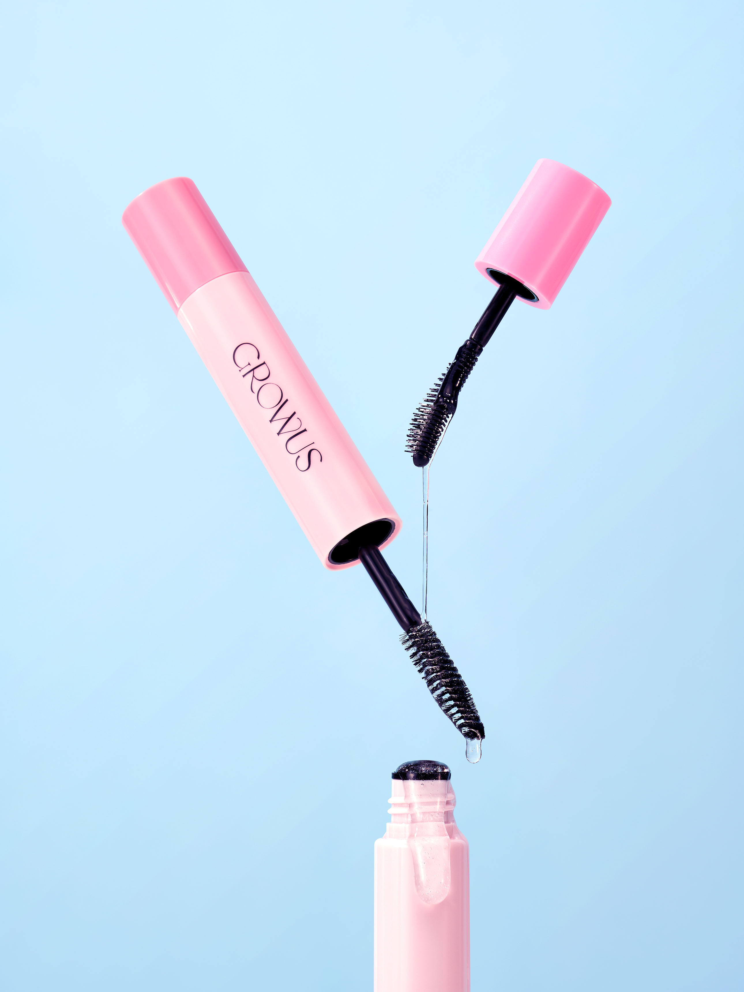 DAISO GROWUS Long Lasting 2IN1 Hair Fixing Mascara 7+3ml
