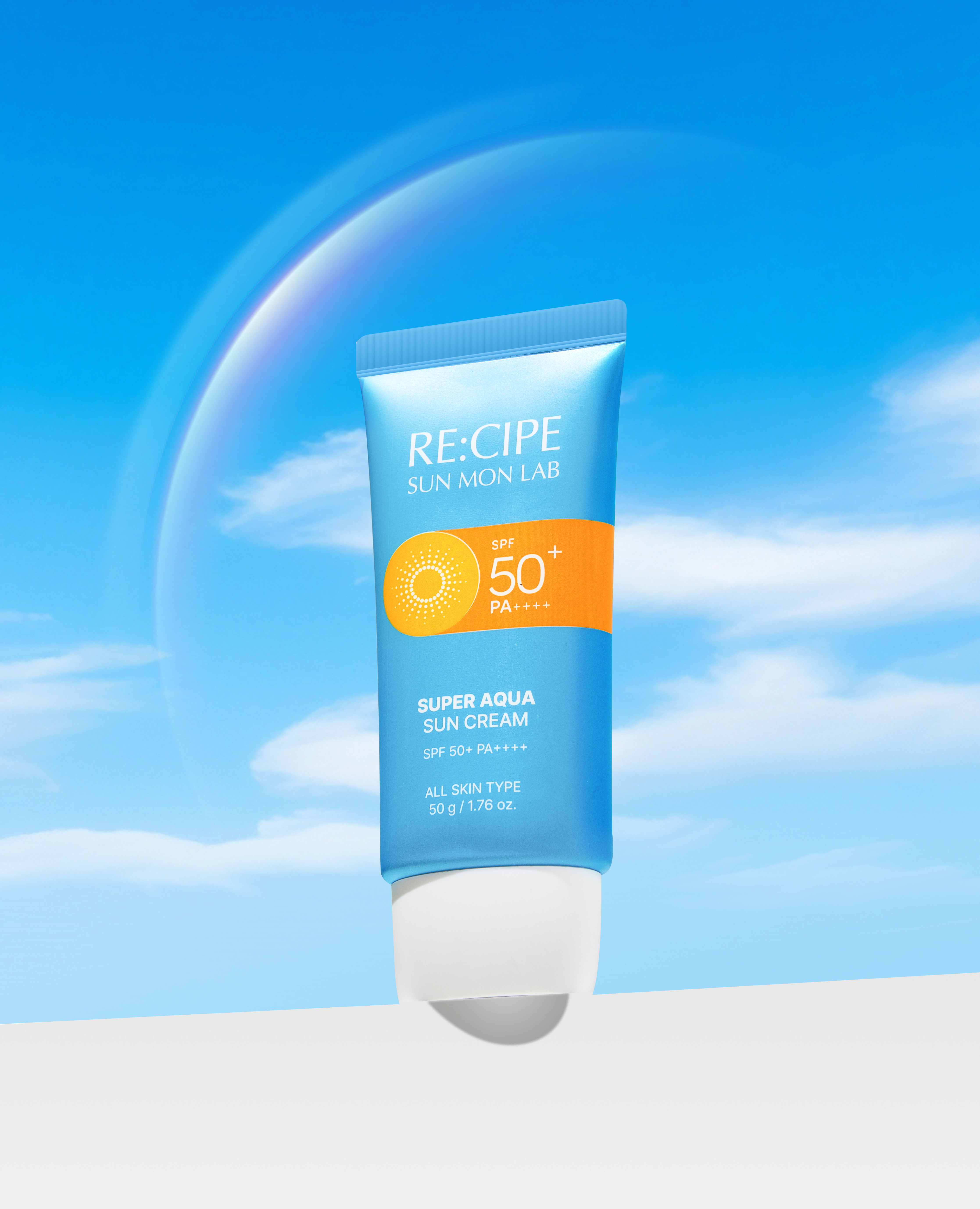 DAISO Recipe Sunmonlab Super Aqua Sun Cream 50g