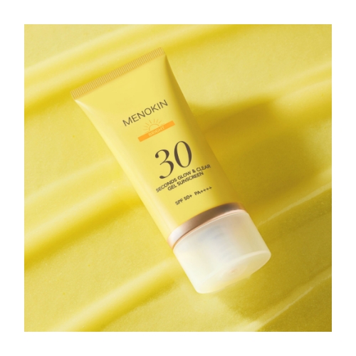 MENOKIN 30 Seconds Glow And Clear Gel Sunscreen 50ml SPF50+ PA++++